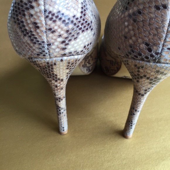 Steve Madden Snakeskin Heels - Picture 6 of 8